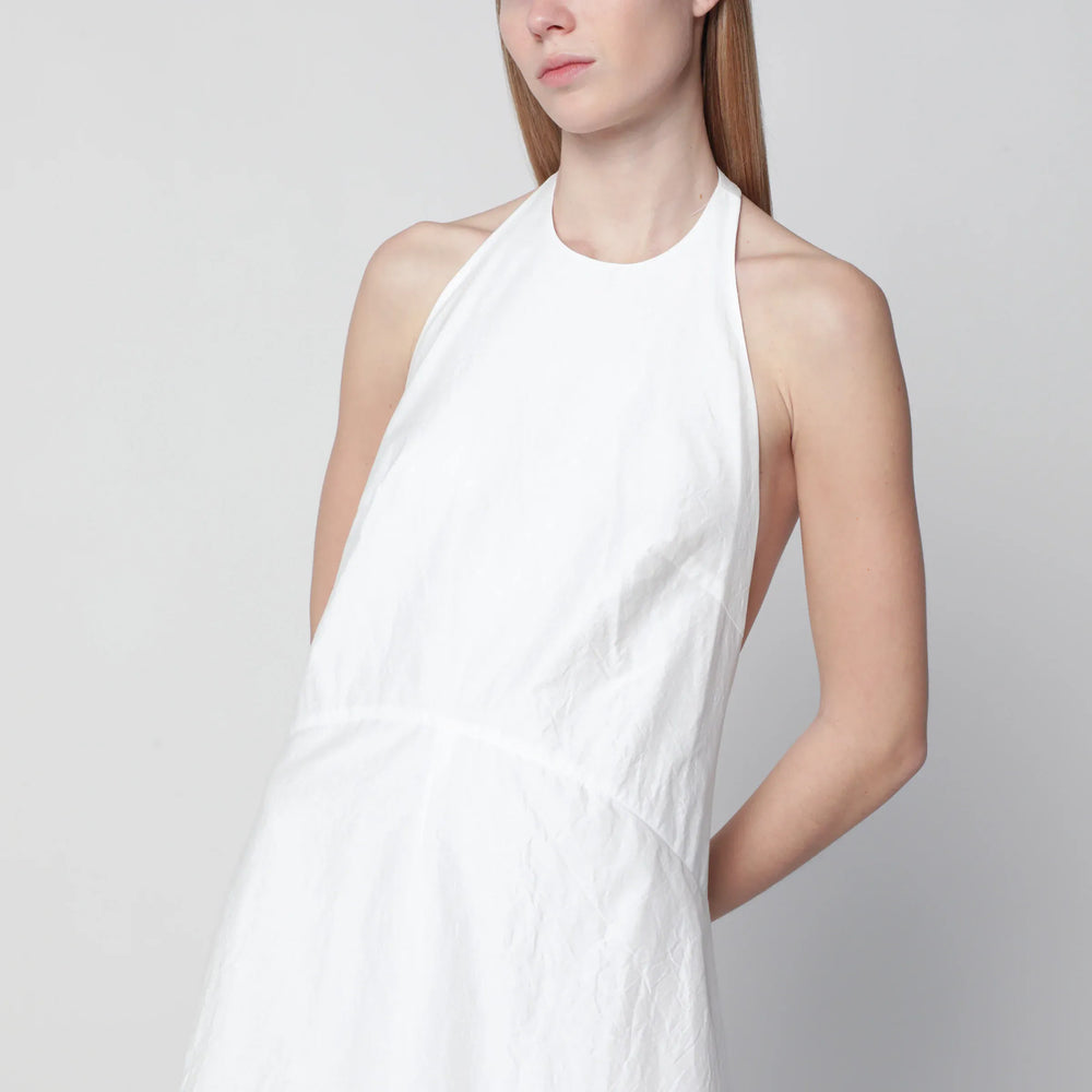 Róhe - White midi dress in cotton blend Brand Apparel & Accessories