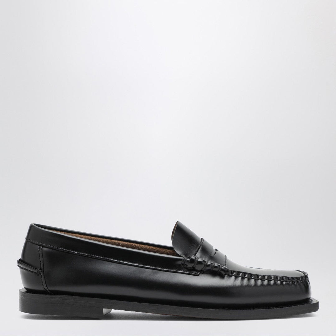 Apparel &amp; Accessories Sebago - Black Madison moccasins in leather Brand