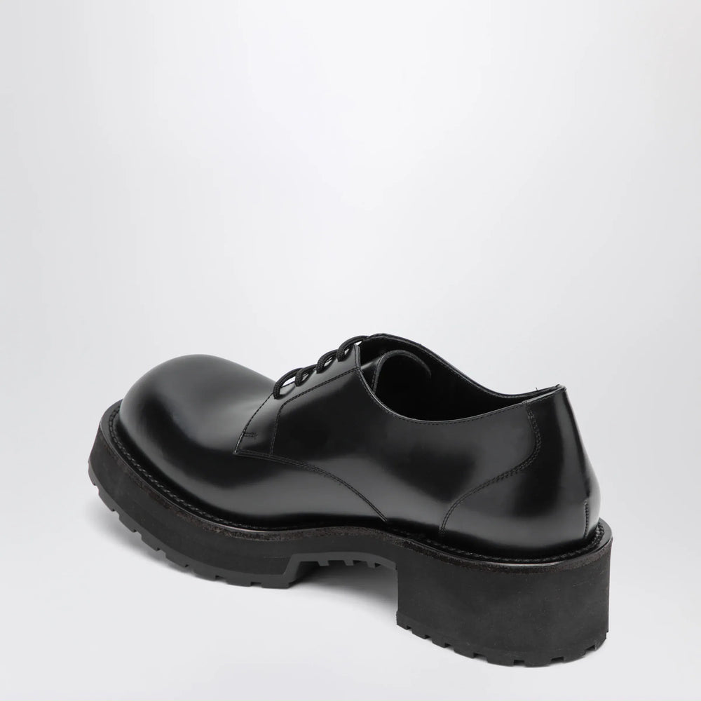 Balenciaga - Denom derby shoes in calfskin leather Brand Apparel & Accessories > Shoes