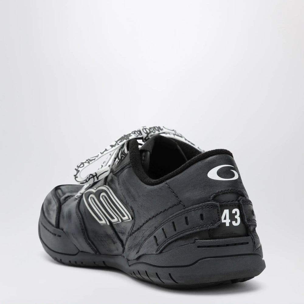 Balenciaga - Hamptons Worn-Out black sneakers Brand Apparel & Accessories > Shoes