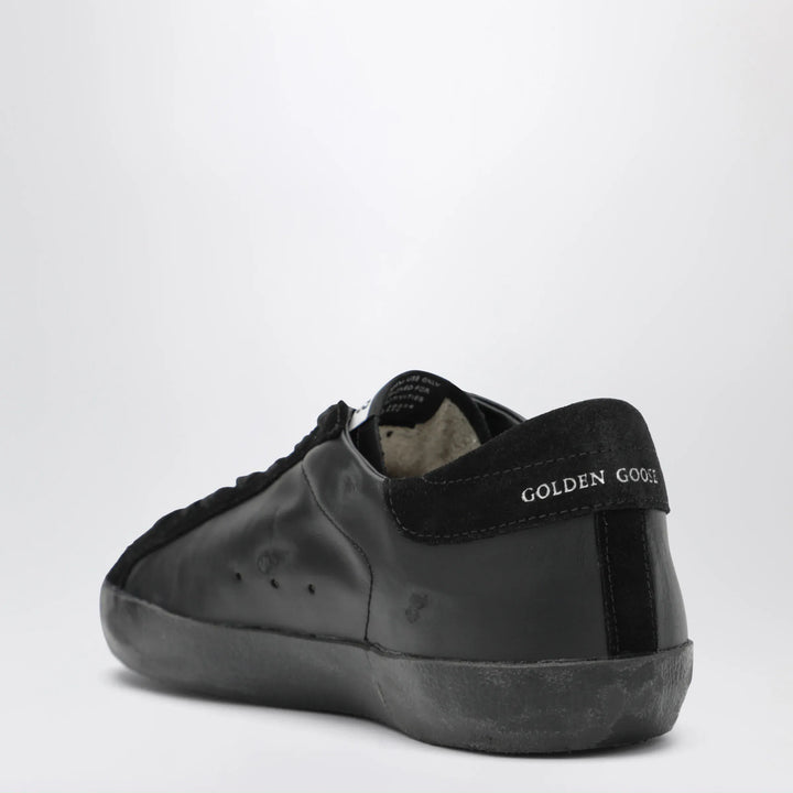 Golden Goose - Black Super-Star sneakers in leather and suede Brand Apparel &amp; Accessories > Shoes