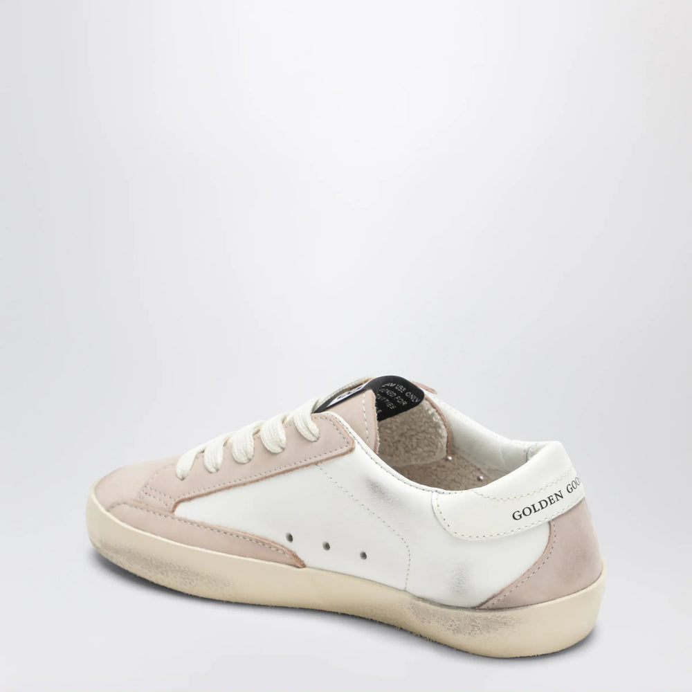 Golden Goose - Super-Star sneakers in white/pink/silver Brand Apparel & Accessories > Shoes