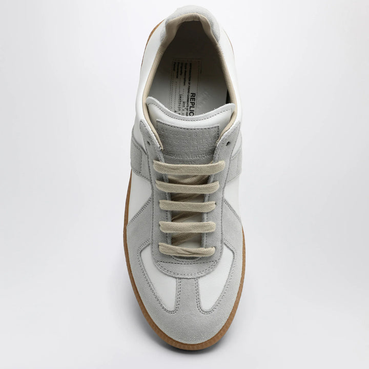 Maison Margiela - Grey and white Replica Sneakers Brand Apparel &amp; Accessories > Shoes