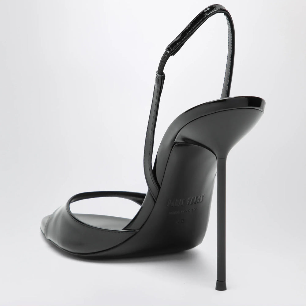 Paris Texas - Black patent slingback sandals Brand Apparel & Accessories > Shoes