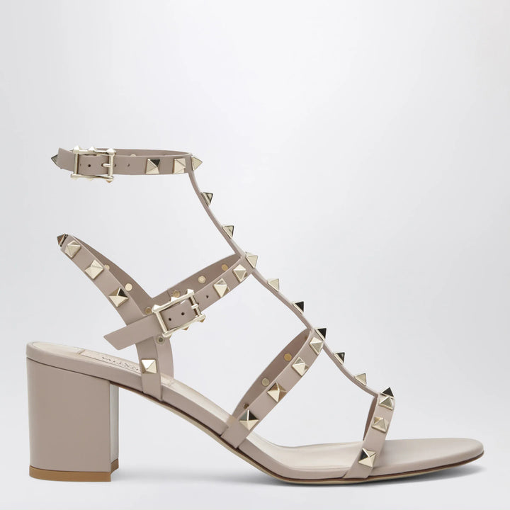 Valentino Garavani - Rockstud sandals with blush-colored straps Brand Apparel &amp; Accessories > Shoes
