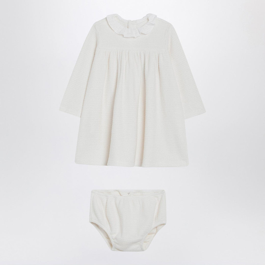 Apparel & Accessories Teddy & Minou - Milk white dress with matching bloomers Brand