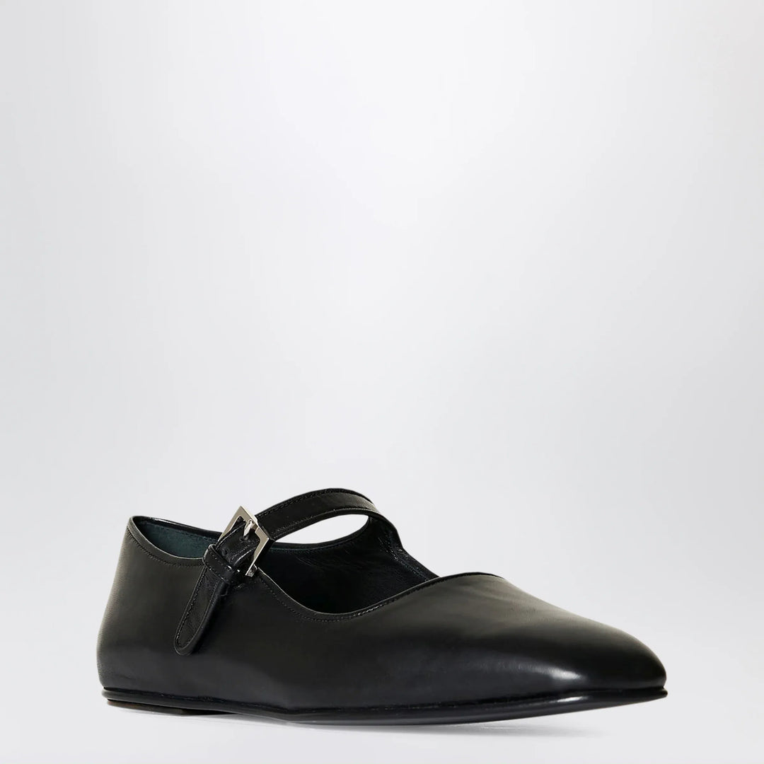 The Row - Ava Mary Jane shoes in black leather Brand Apparel &amp; Accessories