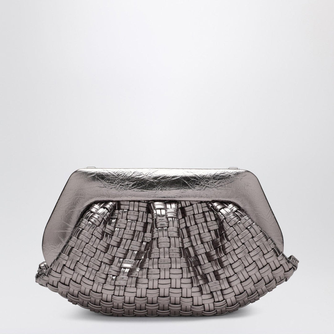 Apparel & Accessories TU THEMOIRè - Woven silver clutch Brand