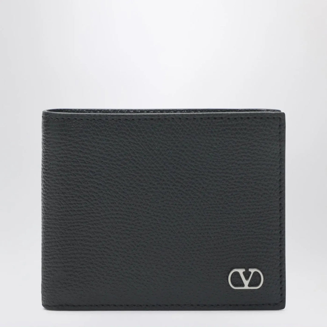 Valentino Garavani - Black Vlogo Signature bi-fold wallet Brand Apparel &amp; Accessories TU