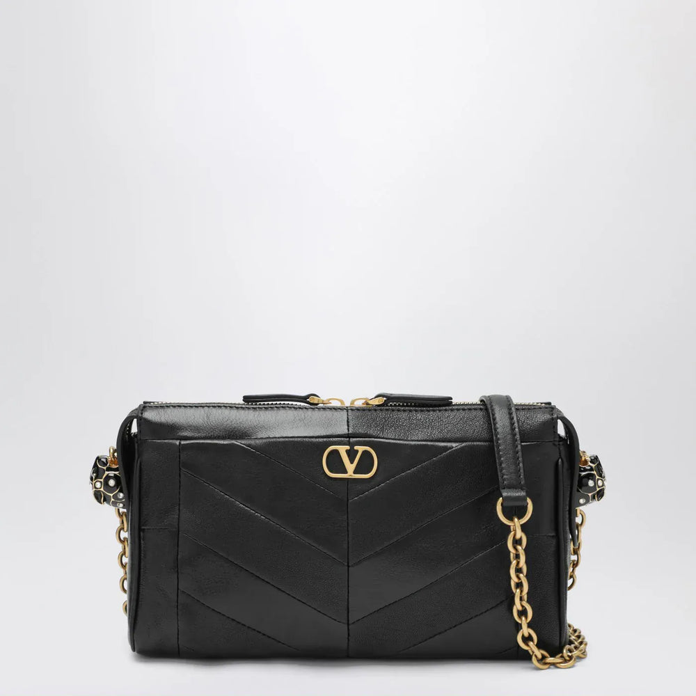 Valentino Garavani - Small black Panthea crossbody bag Brand Apparel & Accessories TU