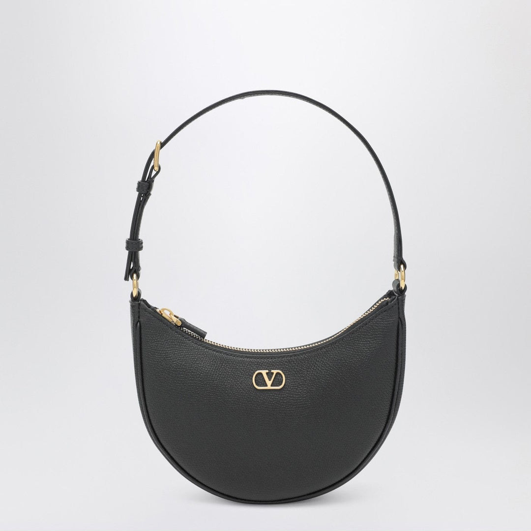 Apparel & Accessories TU Valentino Garavani - Vlogo Signature Mini Hobo bag in black leather Brand