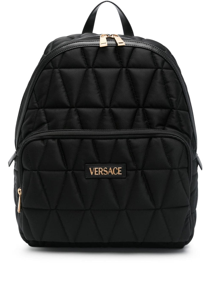 Versace Backpacks UNI Versace Black Backpack Versace Black Backpack Brand