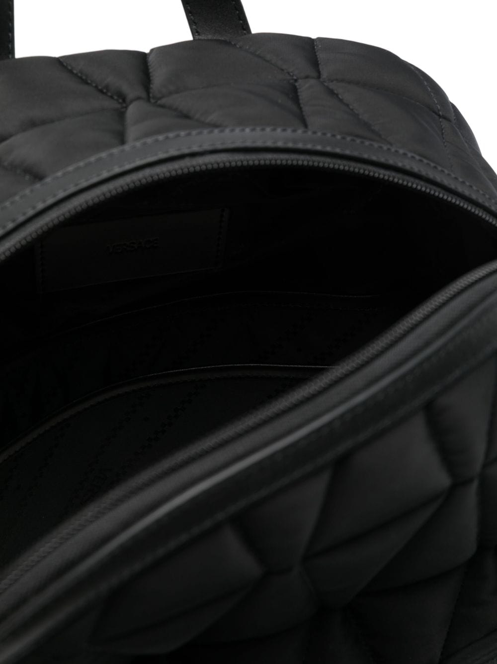 Versace Backpacks UNI Versace Black Backpack Versace Black Backpack Brand