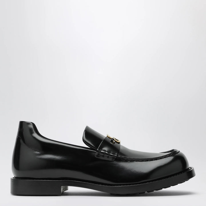 Balenciaga - Comfy loafers in black calf leather Brand 36 IT