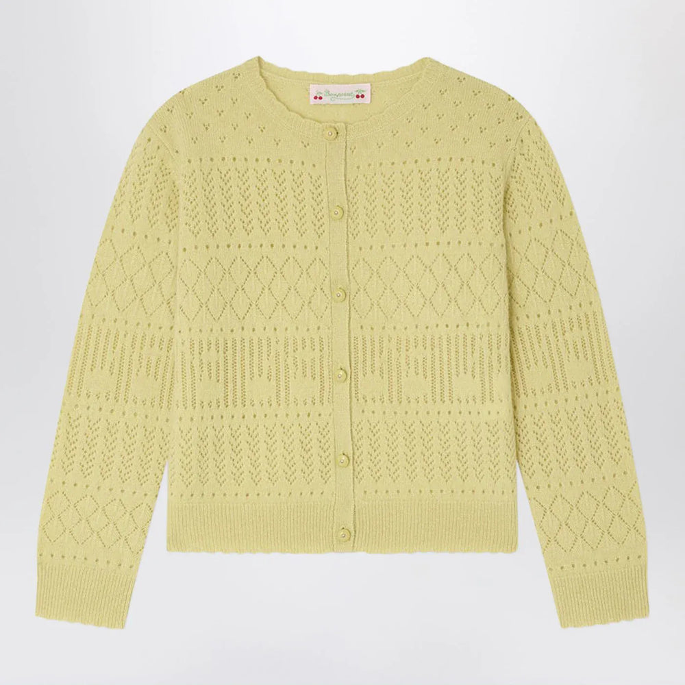 Bonpoint - Enza light green cashmere cardigan Brand Cardigan 10