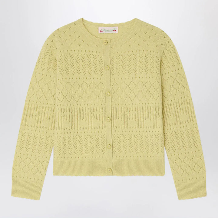 Bonpoint - Enza light green cashmere cardigan Brand Cardigan 10
