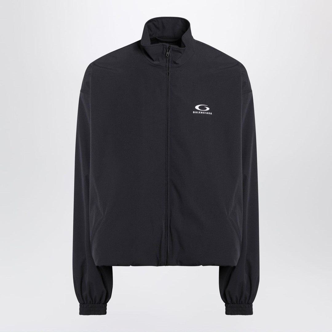 Coats &amp; Jackets Balenciaga - Black washed Loop Sports Icon zip jacket Brand