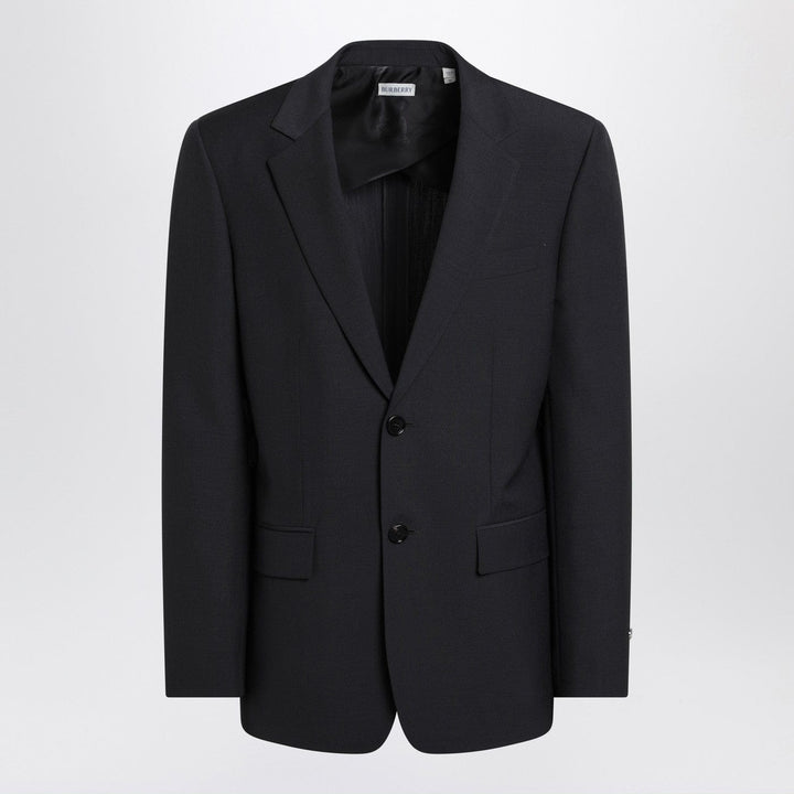 Coats &amp; Jackets Burberry - Navy blue wool blend jacket Brand