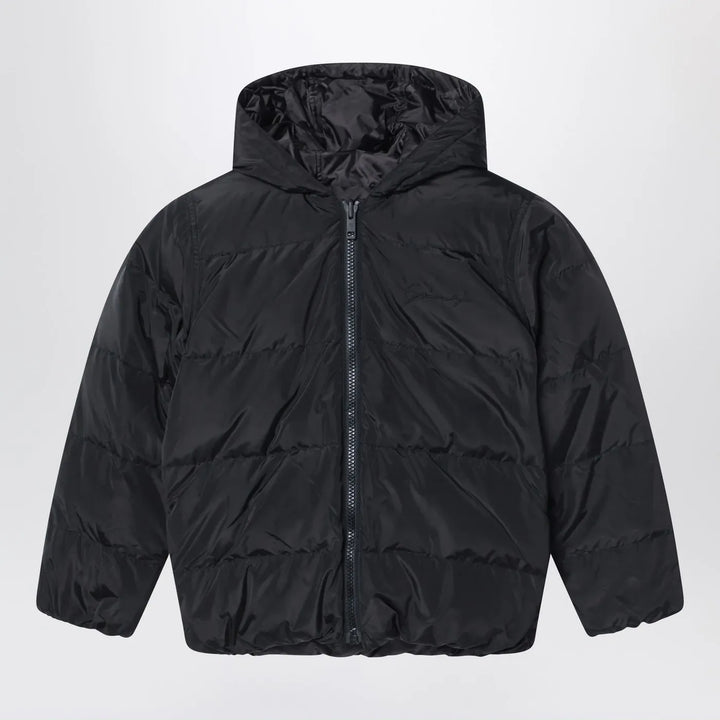 Givenchy - Black puffer jacket with G print Brand Coats &amp; Jackets 12