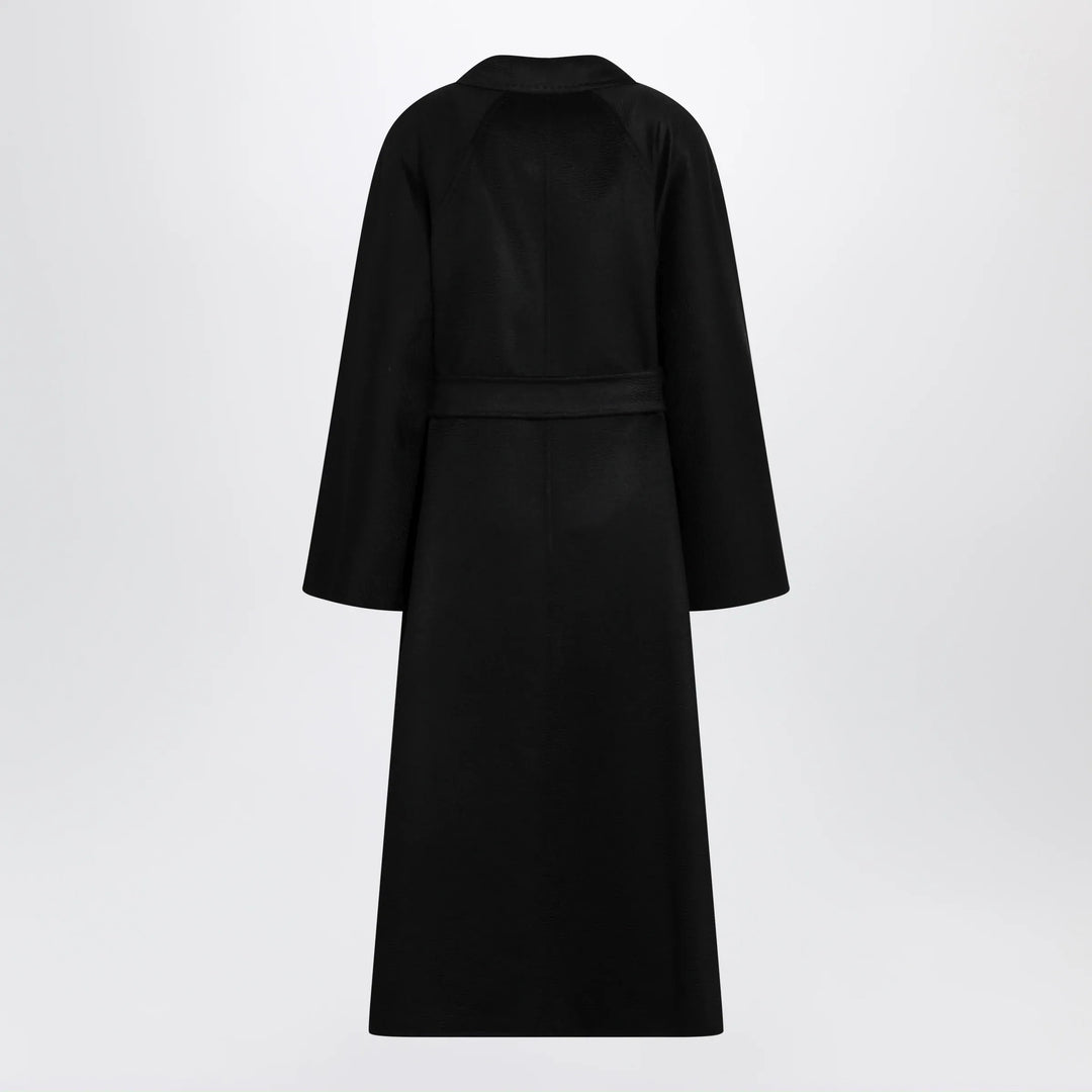 Max Mara - Black Ludmilla Icon Coat in cashmere Brand Coats &amp; Jackets