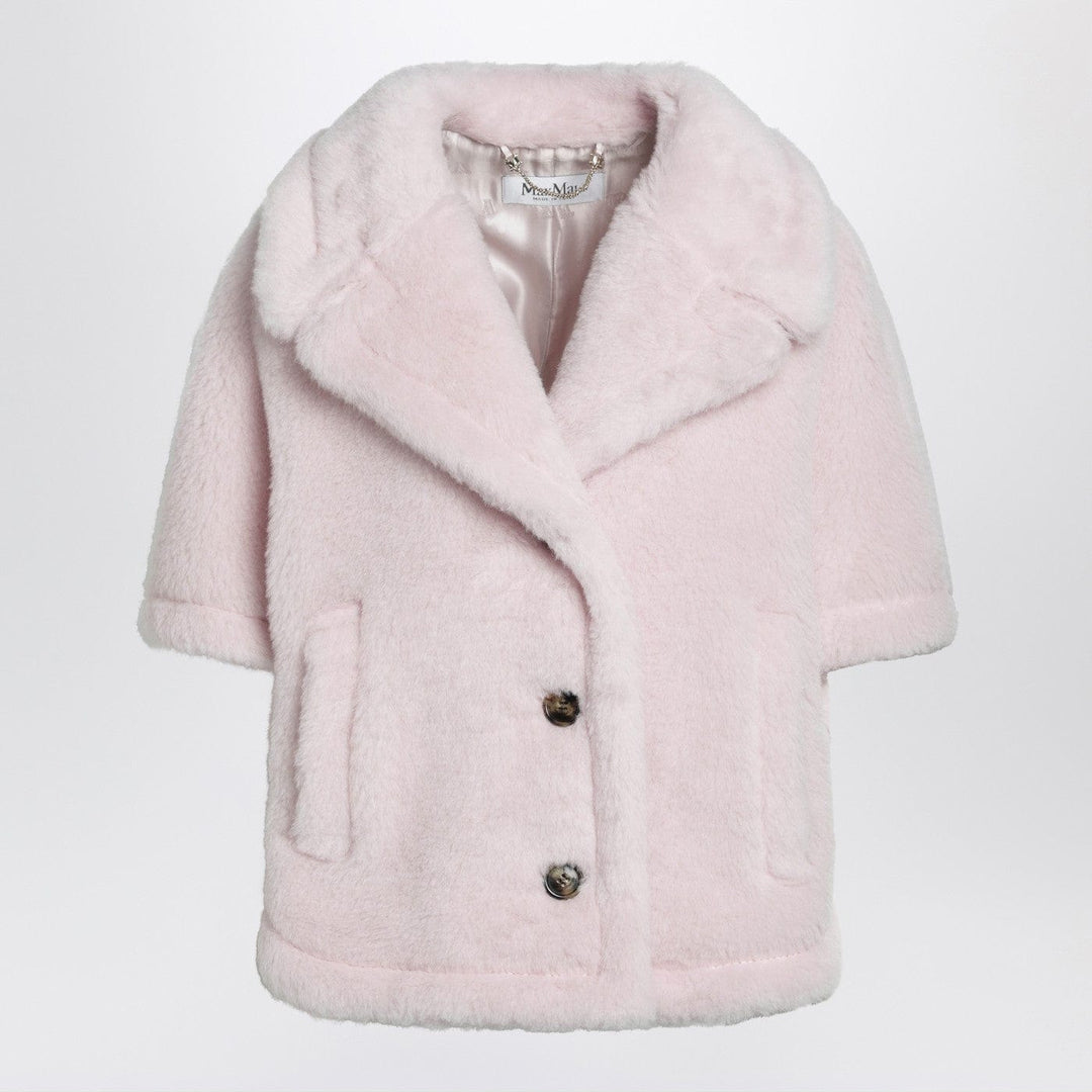 Coats &amp; Jackets S/M Max Mara - Dusty beige boxy Teddy cape Brand