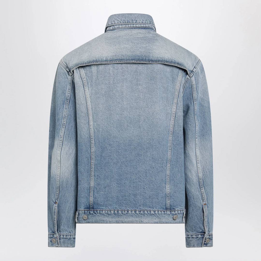 MM6 Maison Margiela - Light blue denim jacket Brand Coats &amp; Jackets