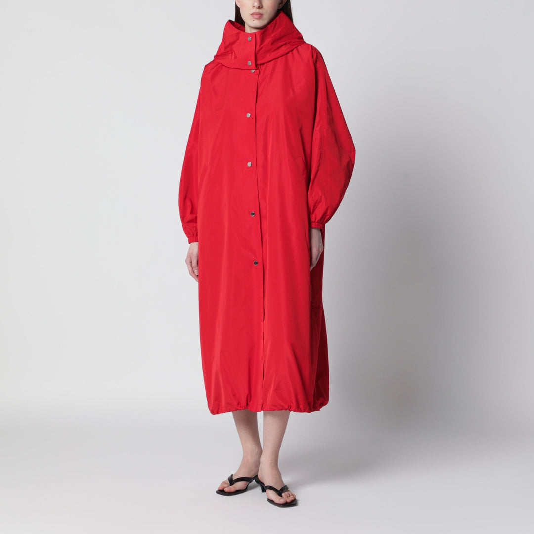 Coats &amp; Jackets Róhe - Red oversize coat in silk-blend fabric Brand