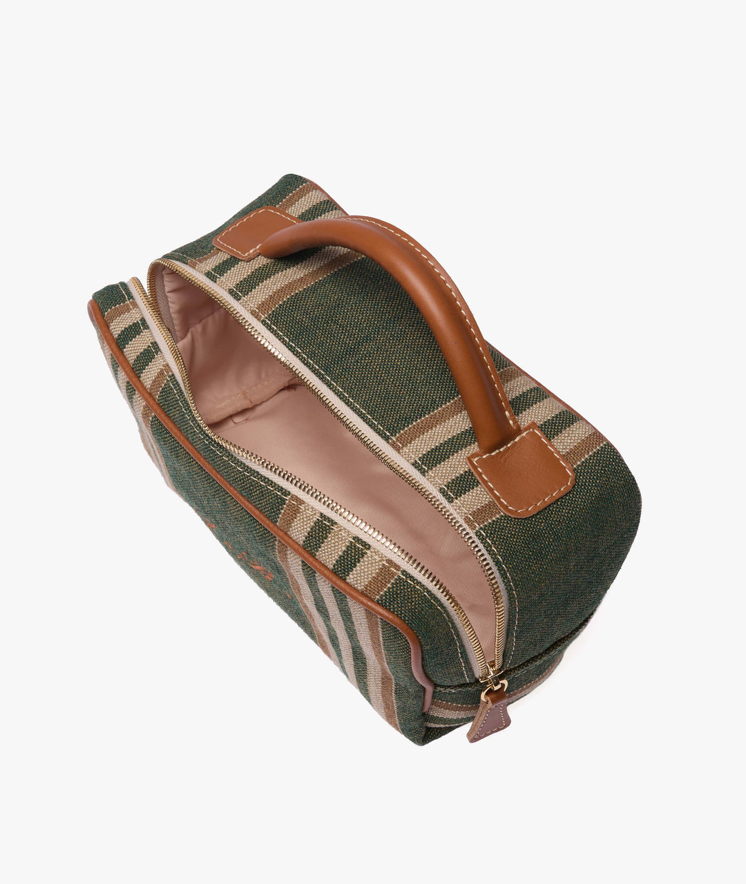Cosmetic &amp; Toiletry Bag My Style Bags Berkeley Antibes Beauty Case in Myrtle Green Brand