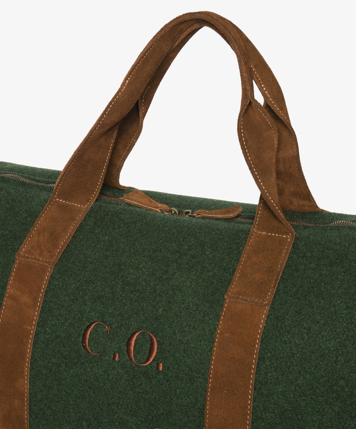 My Style Bags Personalised Boston Large Duffel Bag – Green Brand Duffel Bag