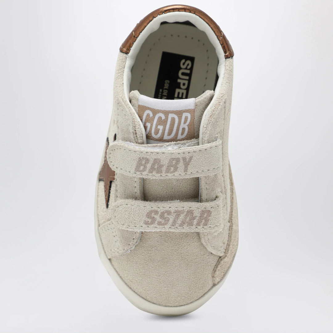 Golden Goose - Baby Old School sneakers in beige/copper Brand