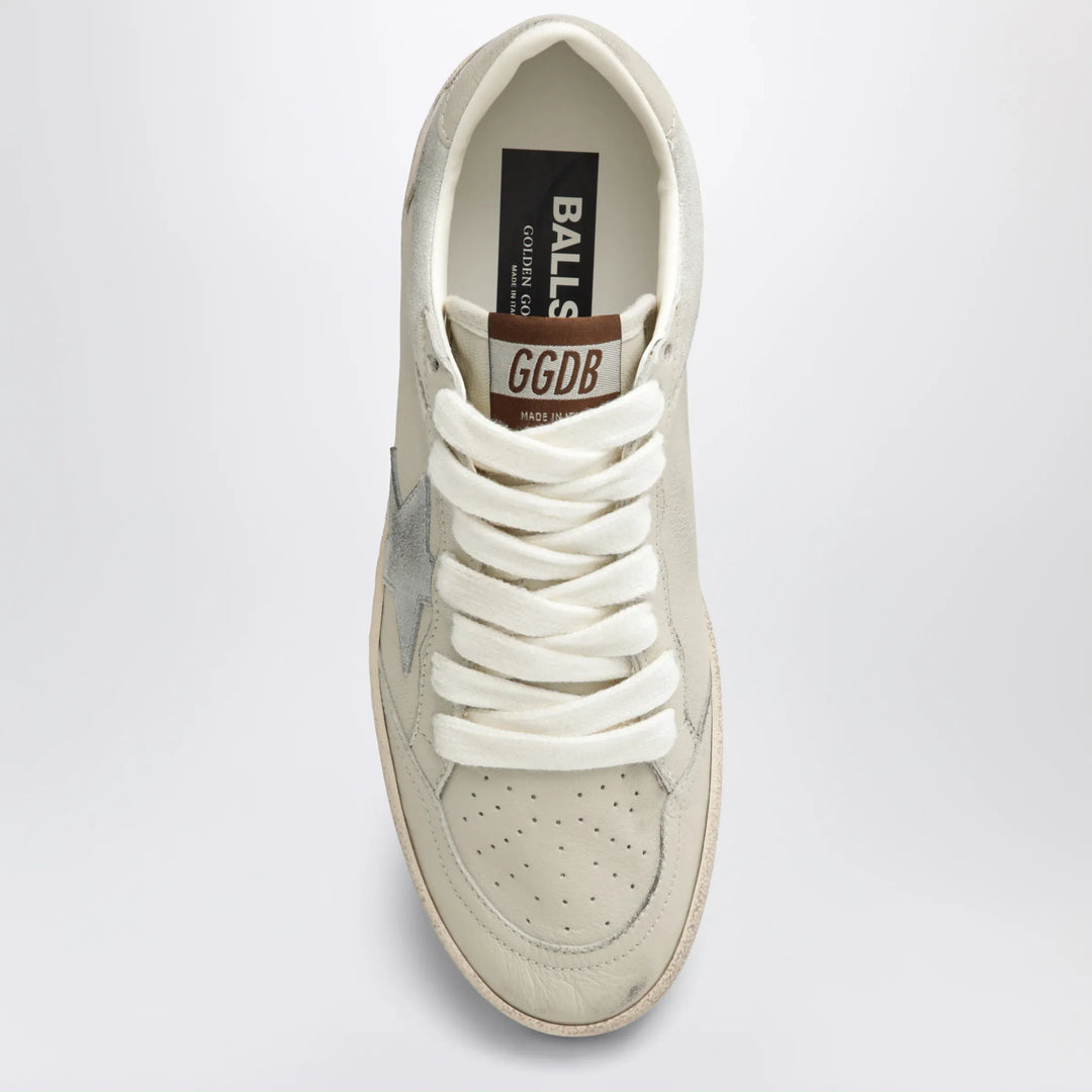 Golden Goose - Ball Star sneakers in cream/light grey Brand