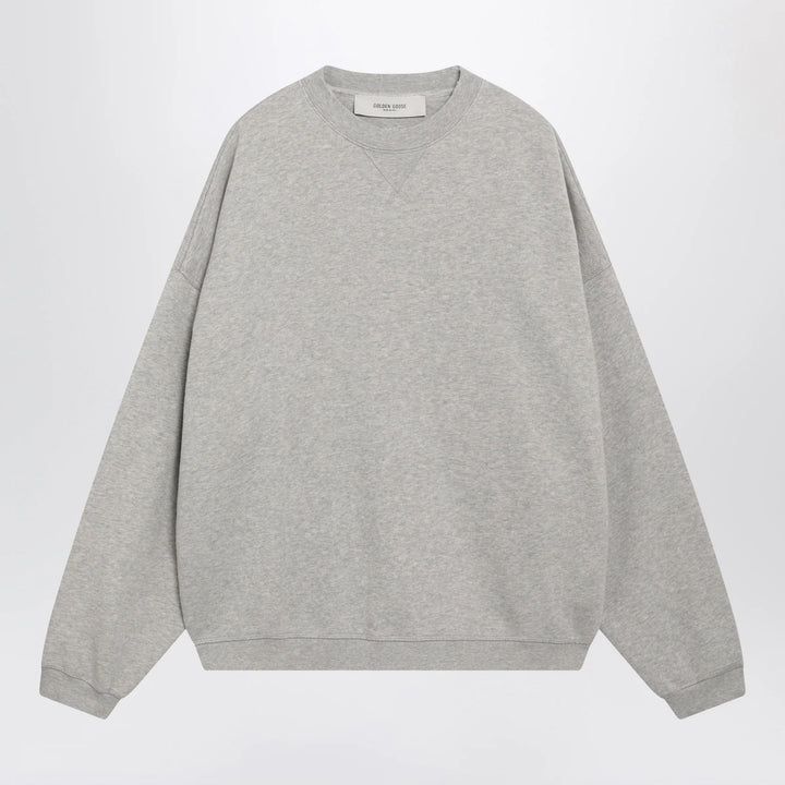 Golden Goose - Journey crewneck cotton sweatshirt in grey Brand S