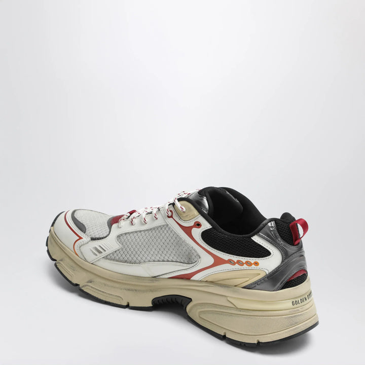 Golden Goose - Lightstar sneakers in white/grey/red Brand