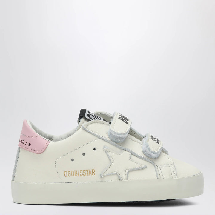 Golden Goose - Set Sneakers Baby School white/pink with socks Brand