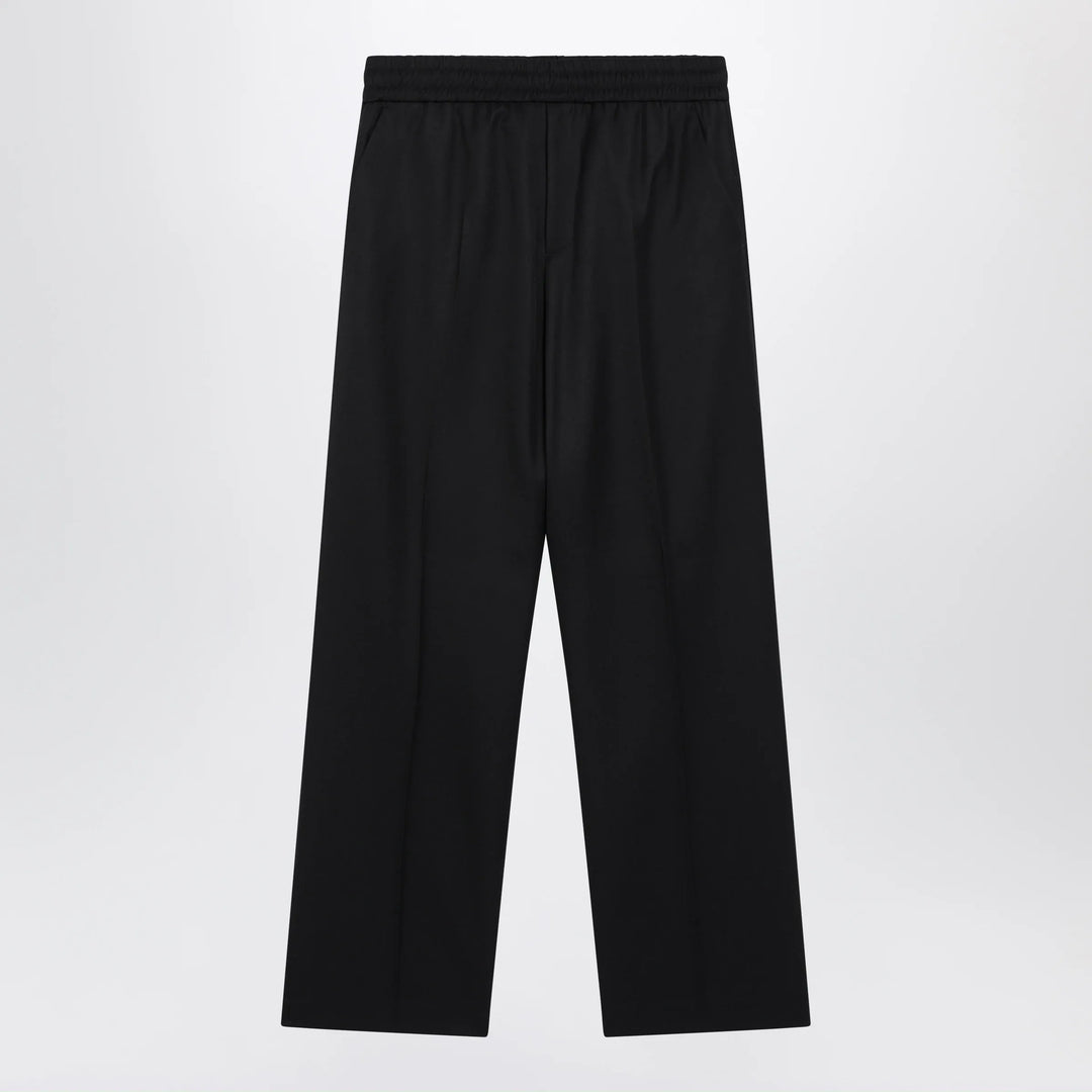 Golden Goose - Straight-leg trousers in cotton-wool blend, dark blue Brand 46 IT