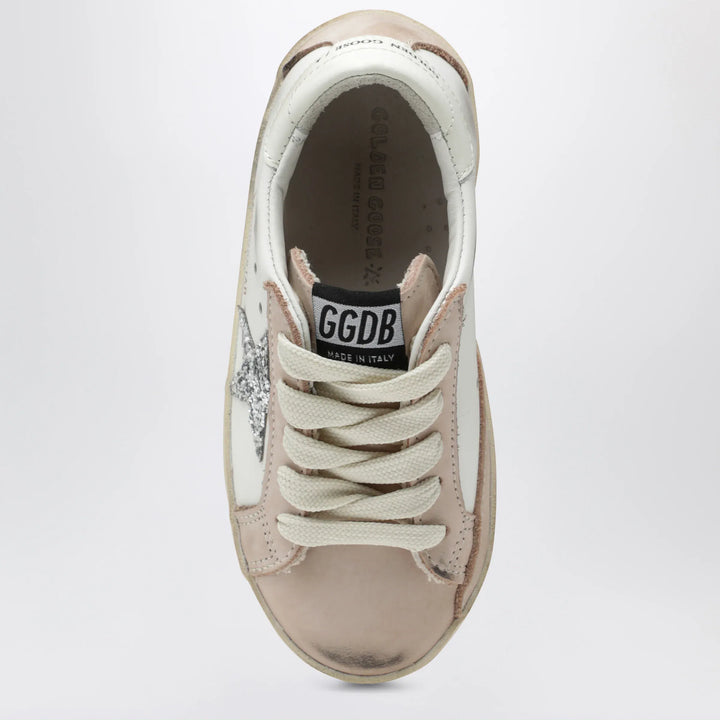 Golden Goose - Super-Star sneakers in white/pink/silver Brand