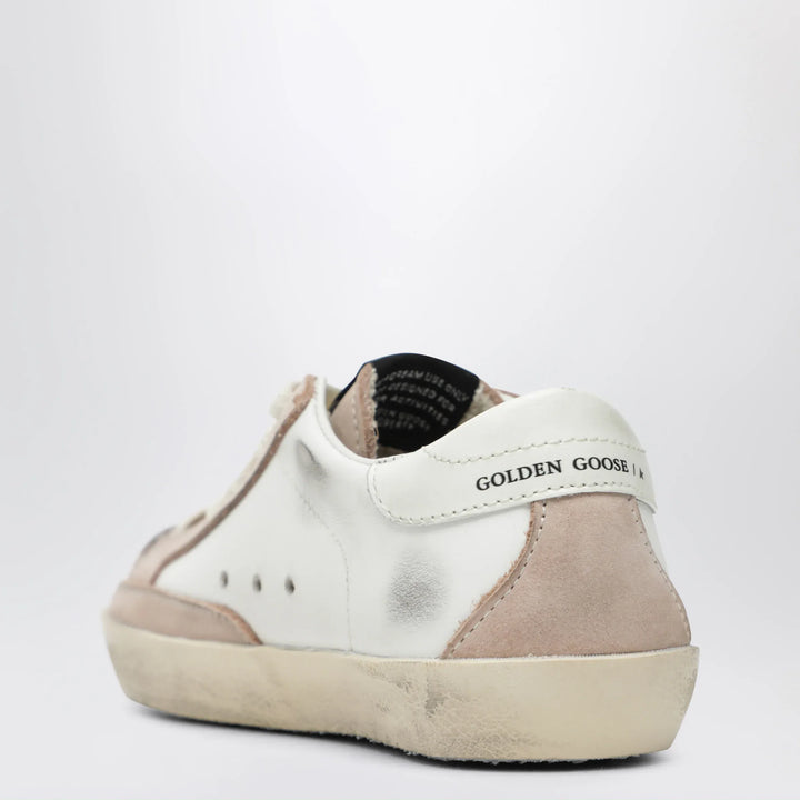 Golden Goose - Super-Star sneakers in white/pink/silver Brand