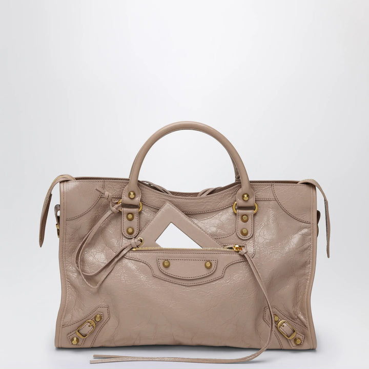 Balenciaga - Le City medium handbag in Blush leather Brand Handbag U