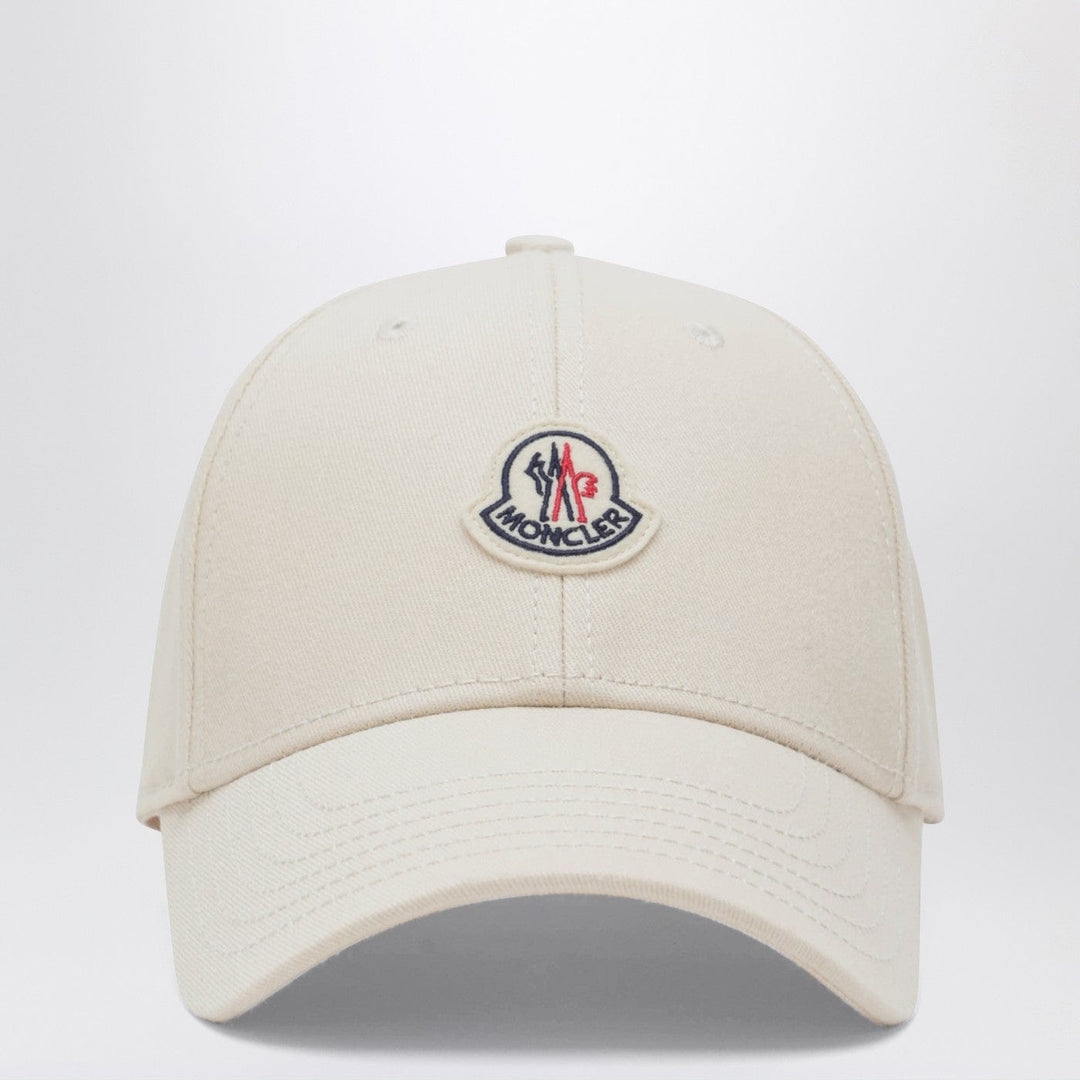 Hats TU Moncler - Beige baseball cap with logo Brand