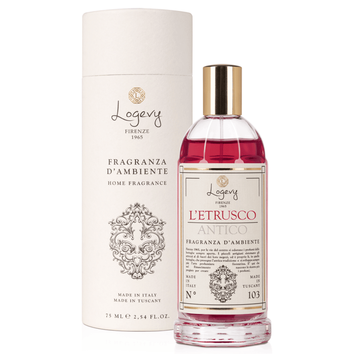 Home Diffuser 75ml Room Spray Logevy Ancient Etruscan Home Fragrance Brand