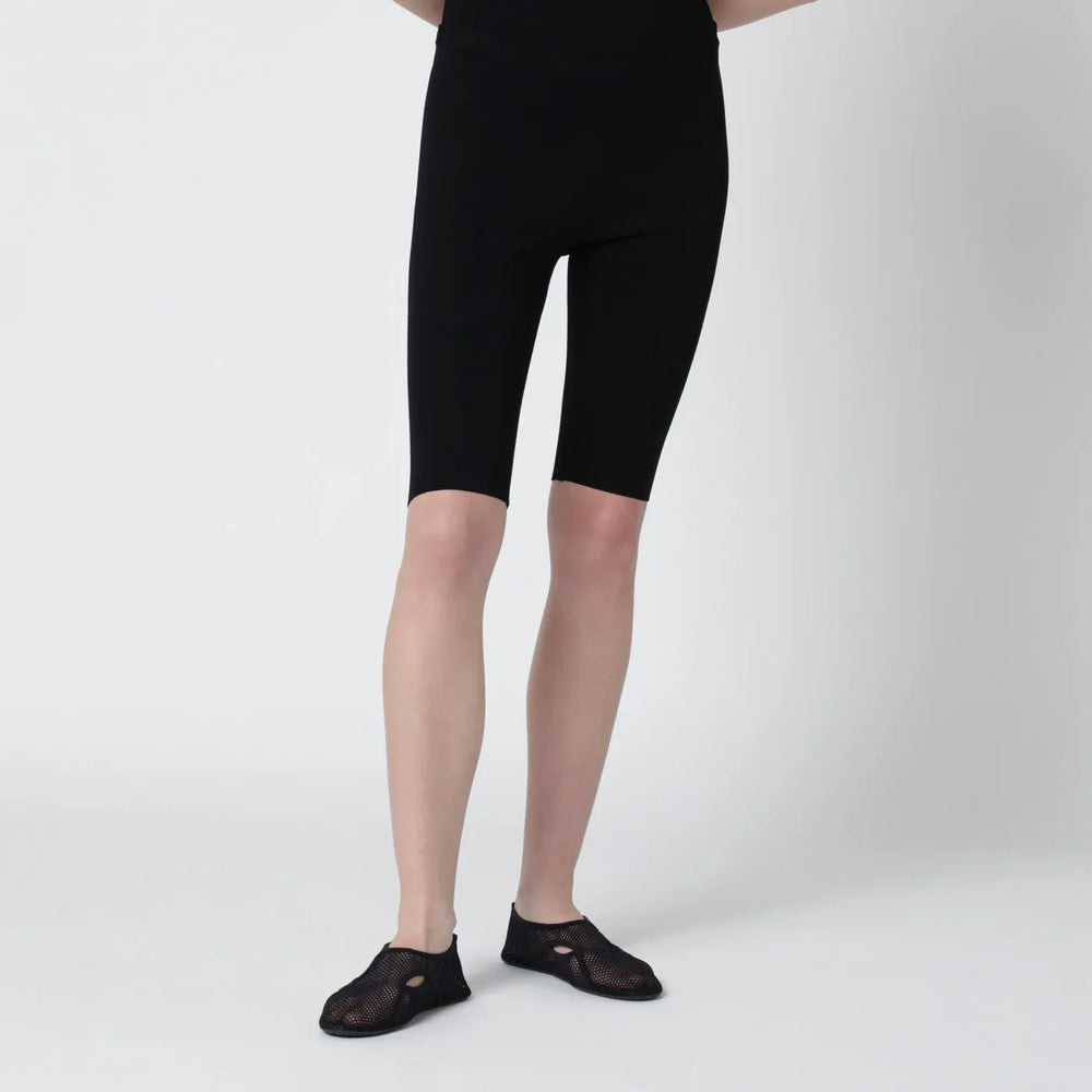 Entire Studios - Black short leggings in viscose jersey Brand Hosiery XS