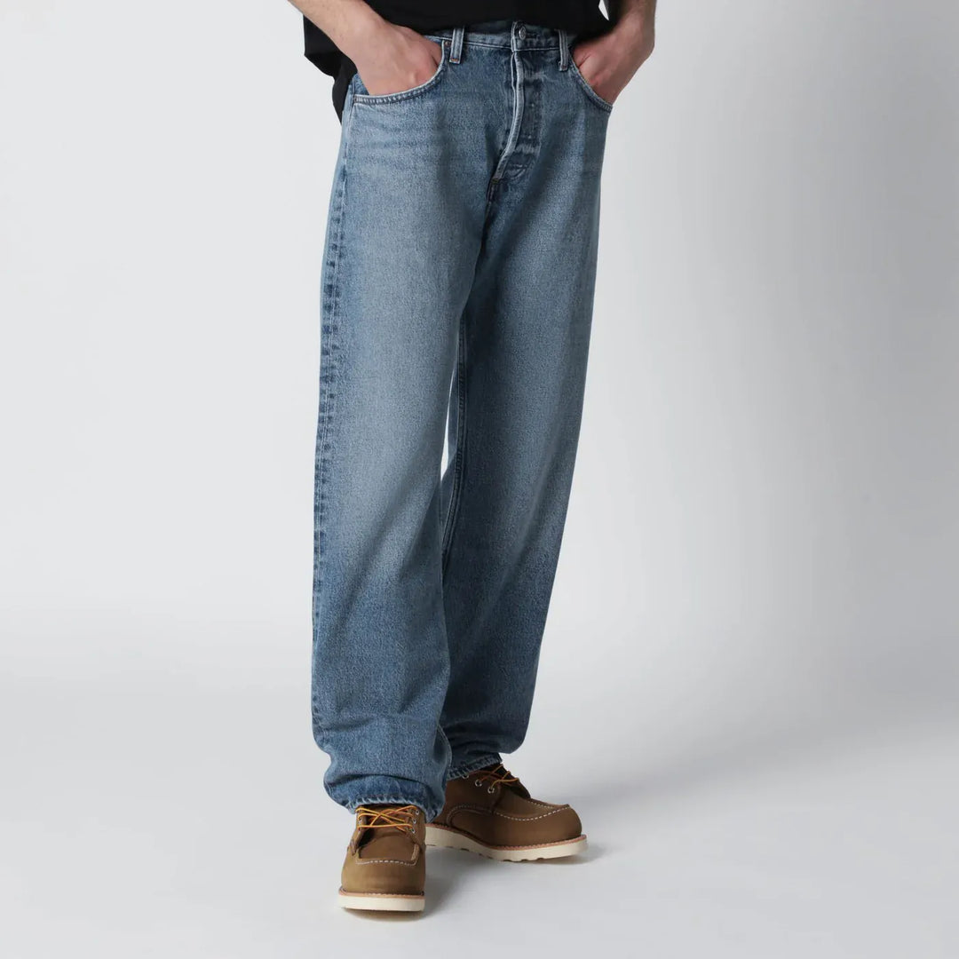 AGOLDE - Blue Friction jeans in regenerated denim Brand Jeans