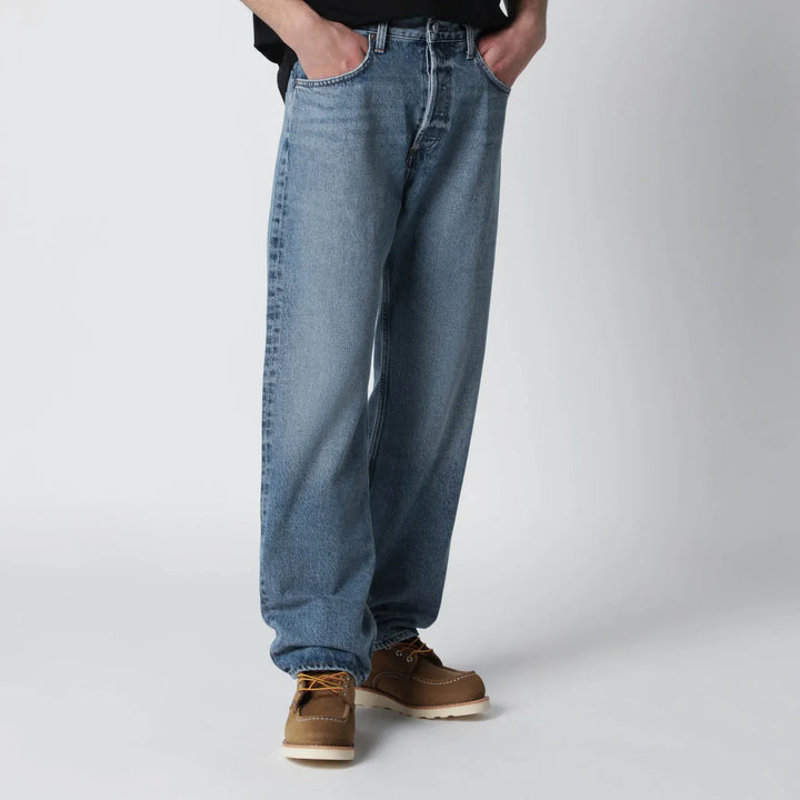 AGOLDE - Blue Friction jeans in regenerated denim Brand Jeans