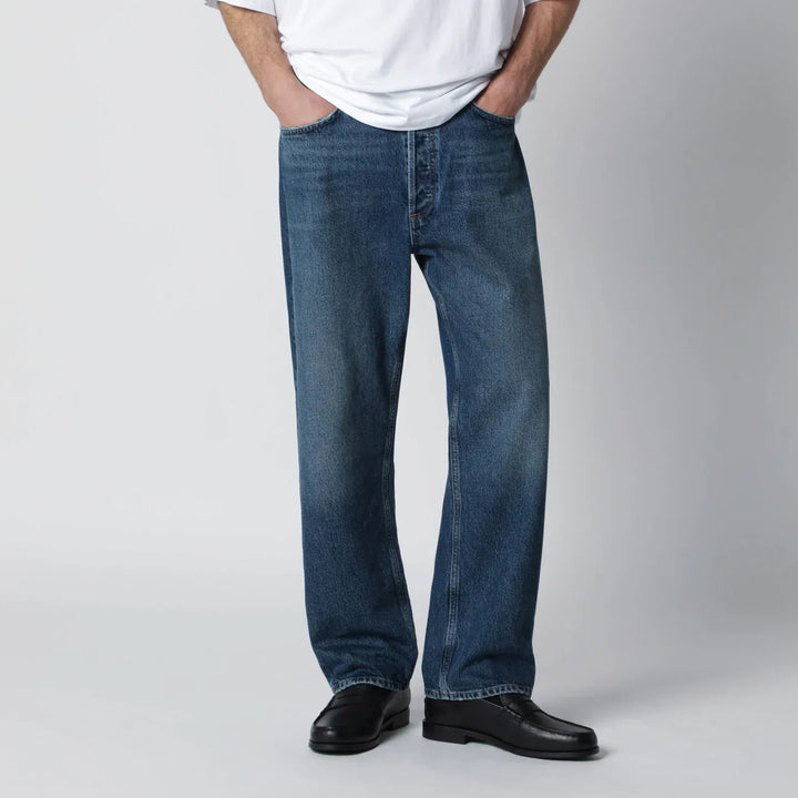 AGOLDE - Blue Publish jeans in regenerated denim Brand Jeans