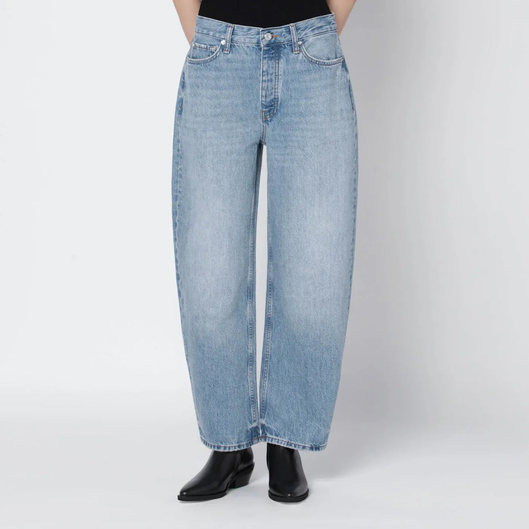 ANINE BING - Baltic-blue Fritz jeans Brand Jeans