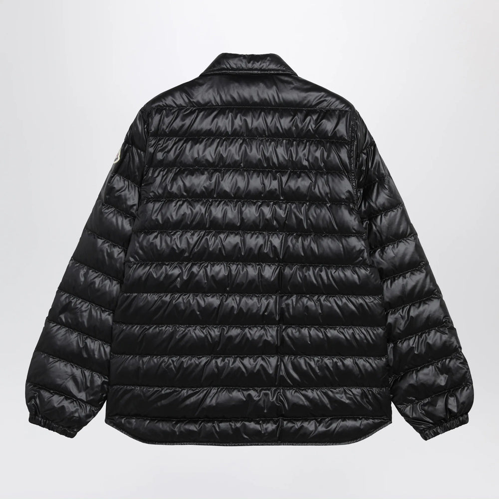 Moncler - Black Fouine Down Shirt Jacket Brand