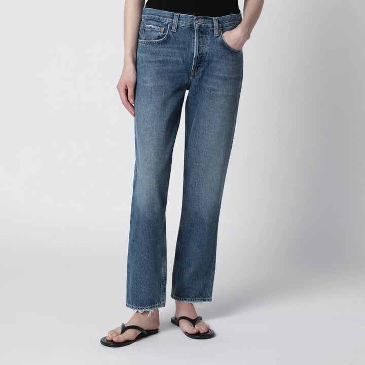 AGOLDE - Romney jeans in medium indigo denim Brand Pants 24
