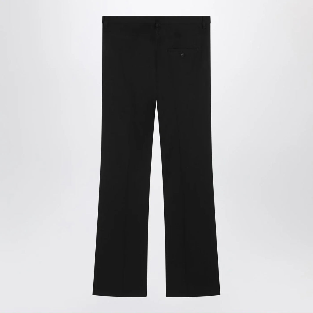 Balenciaga - Black regular fit tailored trousers Brand Pants 50 IT