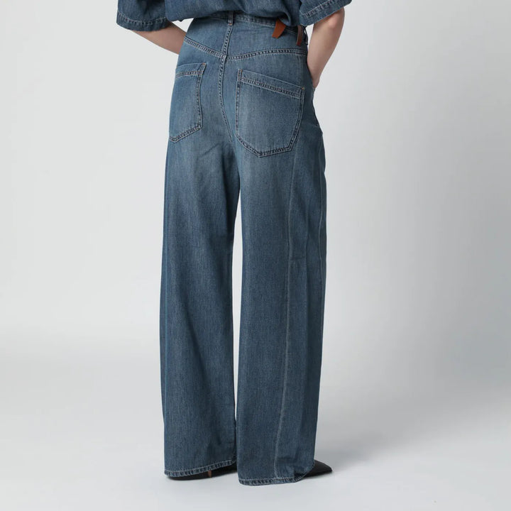 DARKPARK - Ines jeans with cuffed hem and light wash Brand Pants 25