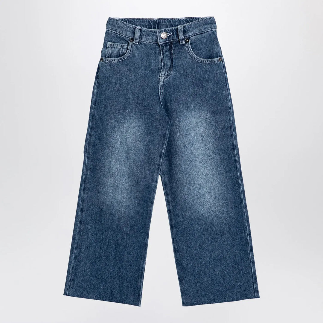 Douuod - Blue washed denim jeans Brand Pants 8Y
